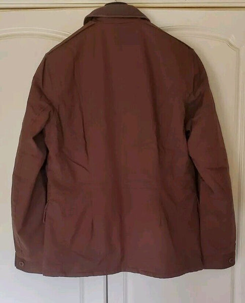 PAUL SMITH Jacket Field Coat Mens M Reg Fit Padded Mocha Brown Rrp £475