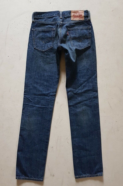 LEVIS 511 Jeans Womens W 28 L 32 Vintage Classic Fit Blue Denim Red Tab No 180