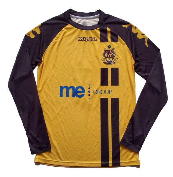 SOUTHPORT FC Shirt Jersey No. 5 Player Worn Long Sleeve Vintage  Mens S Kappa
