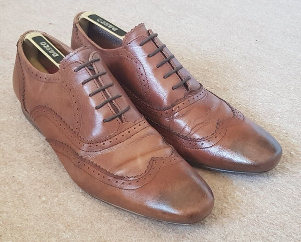 GUIDE LONDON Shoes Brogues Tan Leather Mens UK 11 Excellent Condition Were £95