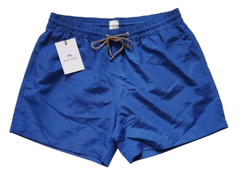 PAUL SMITH Swim Shorts Mens M Royal Blue Mesh Lining - New With Tags