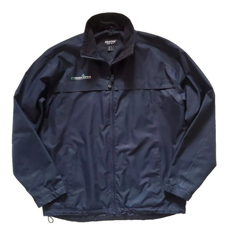 IRISH OPEN Golf Jacket Mens XL Waterproof Navy Blue - Official Merchandise