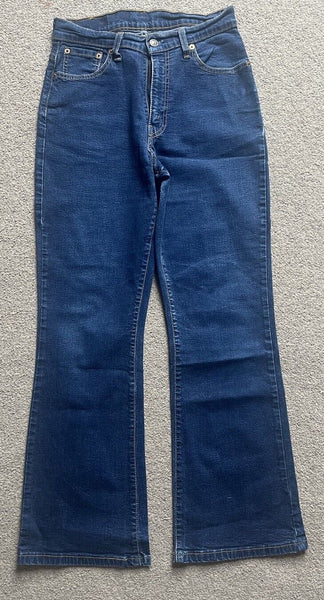 LEVIS 584 Jeans Mens W 30 L 30 vintage blue denim red tab regular fit A152