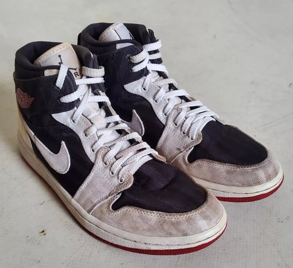 Nike Air Jordan 1 Mid SE Trainers Womens Uk 6 Eu 40 White Black Red