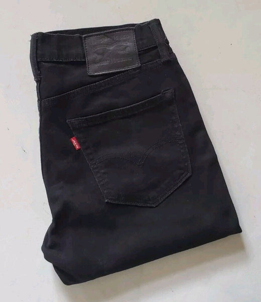 LEVIS 511 JEANS Mens W 31 L 30 Classic Fit Vintage Black Denim Red Tab