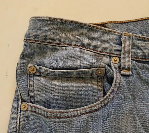 LEVIS 752 Jeans Mens W 33 L 32  vintage blue denim red tab regular fit