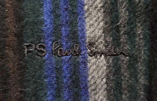 For Centralgirl Only!! PAUL SMITH SCARF Mens Signature Stripes Lambswool