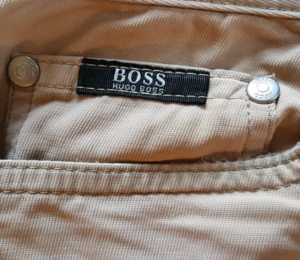 HUGO BOSS Chinos Mens W 32 L 30 Yukon No. 130