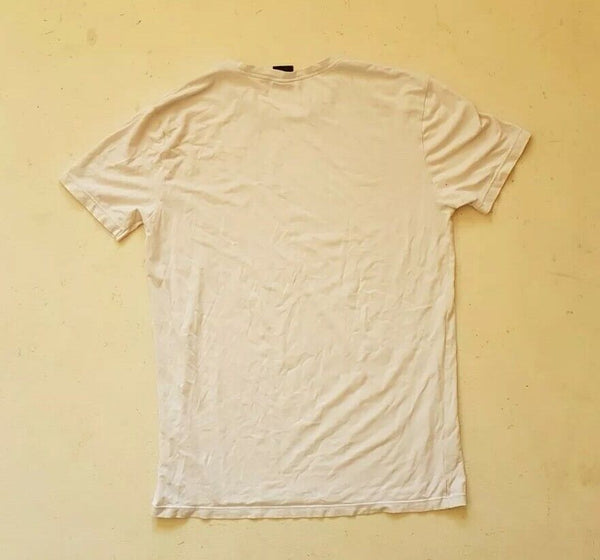 HUGO BOSS T Shirt Mens S Regular Fit White