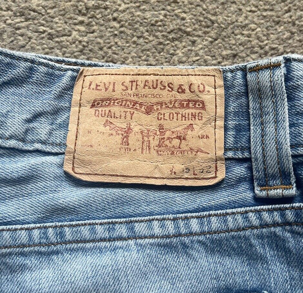 LEVIS 529  JEANS Mens W 33 L 32  vintage blue denim red tab regular fit A138