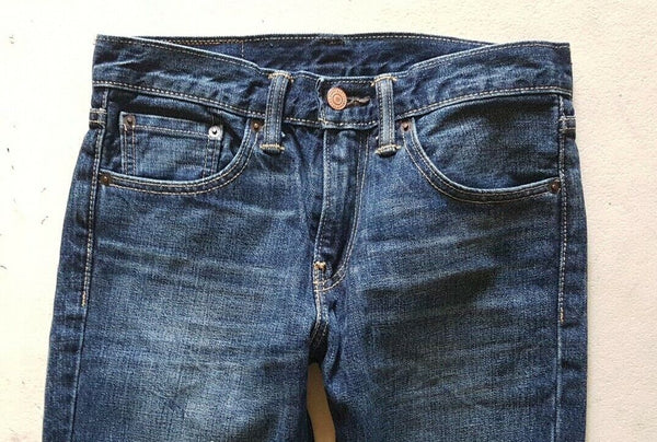 LEVIS 511 Jeans Womens W 28 L 32 Vintage Classic Fit Blue Denim Red Tab No 180