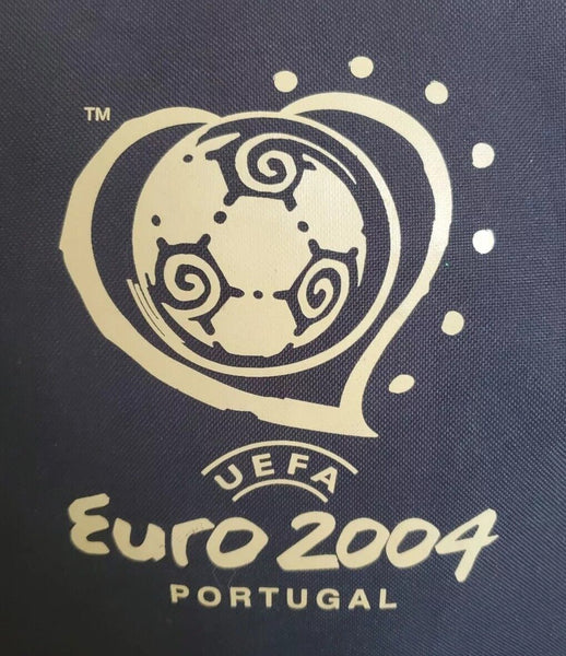 EURO 2004 Messenger Bag BBC Press Team Uefa Portugal '04 Black and Gold