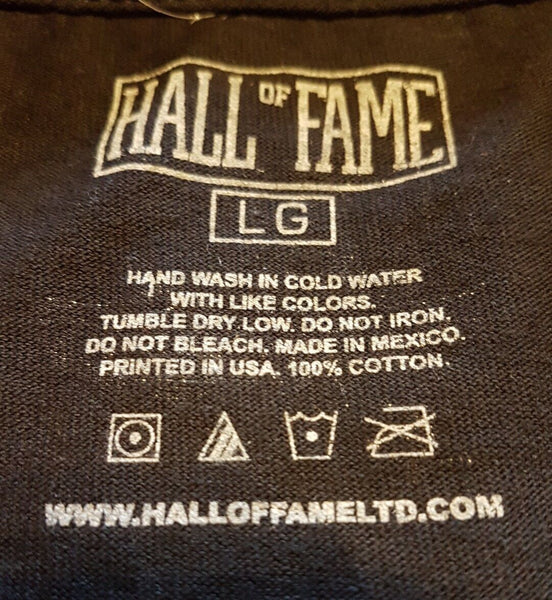 Hall of Fame T Shirt USA Sports Legends Mens L 2nd Sucks