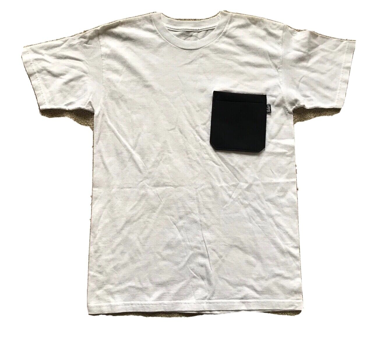 Pretend Supply Co T shirt Mens S  White Black Pocket