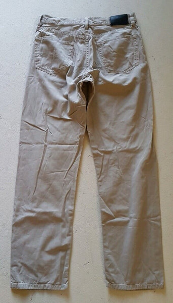 HUGO BOSS Chinos Mens W 32 L 32 Reg Fit Stone No. 126