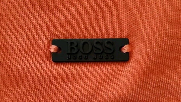 HUGO BOSS T Shirt Tshirt Mens XXL Casual Fit Burnt Orange Cotton