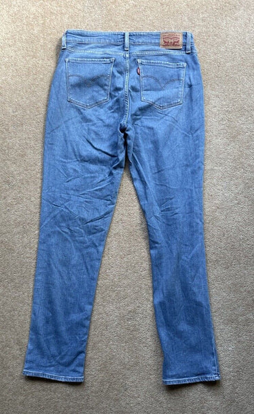 Womens Levis Jeans 712 Slim W 30 L 30 Blue Denim Red Tab C5