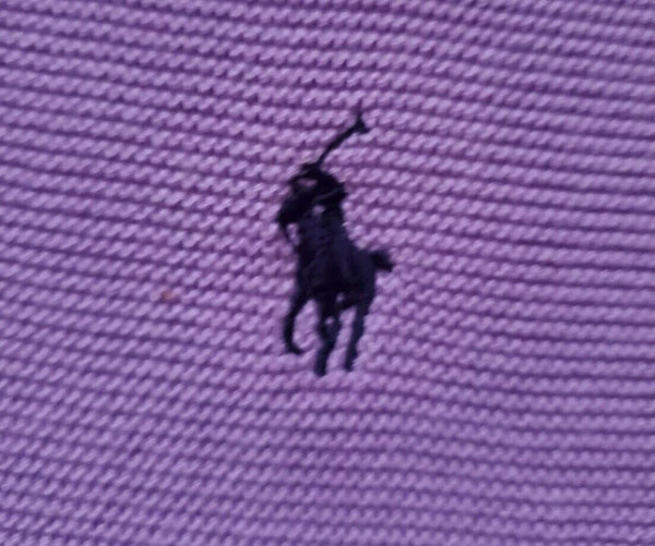 RALPH LAUREN Golf Jumper Vest Tank Top Mens M Lilac Purple Cotton