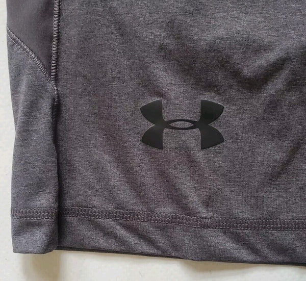 UNDER ARMOUR Shorts Mens L Loose Fit Charcoal Grey Stretch