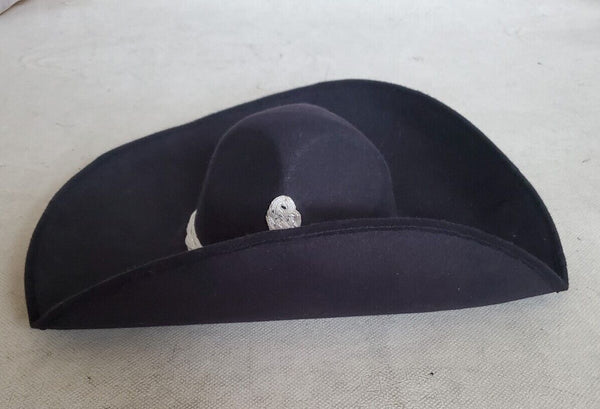 Vintage Pigalle Sombrero Mariachi Hat Custom Made Mexico 1980's Black Mens XS