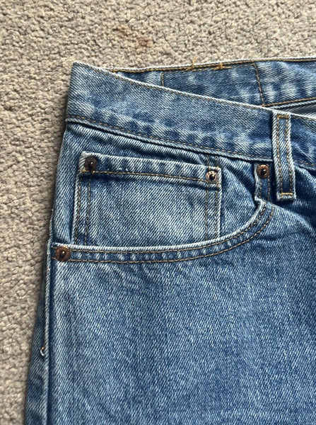 LEVIS 753 Jeans Mens W 38 L 30 vintage blue denim red tab regular fit A139