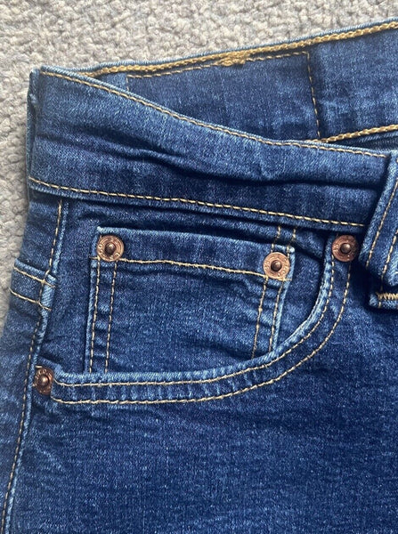 LEVIS 584 Jeans Mens W 30 L 30 vintage blue denim red tab regular fit A152