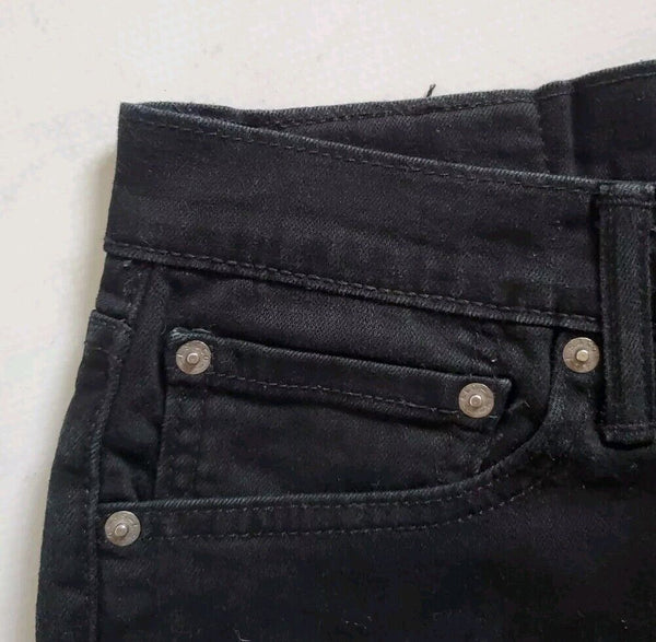 LEVIS 511 JEANS Mens W 31 L 30 Classic Fit Vintage Black Denim Red Tab