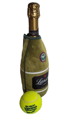 LANSON Champagne Wimbledon Cooler Jacket Cover - Green Tennis Court - Rare Model