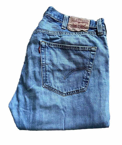 LEVIS 501 JEANS Mens W 38 L 32  vintage blue denim red tab regular fit A133