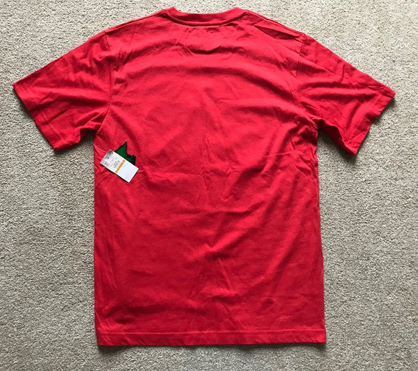 LRG Underground Giraffe T Shirt Tshirt Mens S Regular Fit Post Box Red Cotton