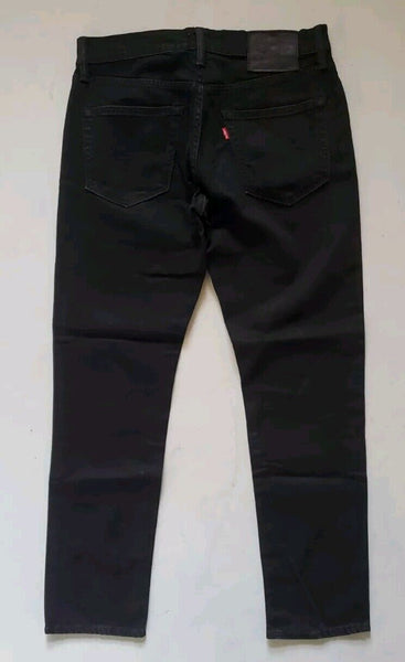 LEVIS 511 JEANS Mens W 31 L 30 Classic Fit Vintage Black Denim Red Tab