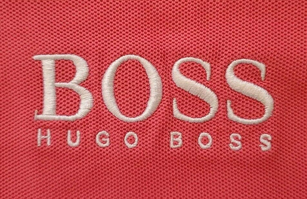 HUGO BOSS Golf Polo Shirt Mens S Moisture Manager Pink