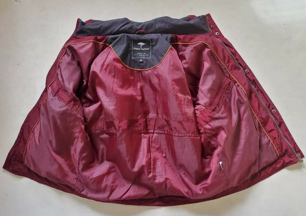 FYNCH HATTON Jacket Coat Puffer Mens XXL Down Filled Metallic Ruby Rrp £290