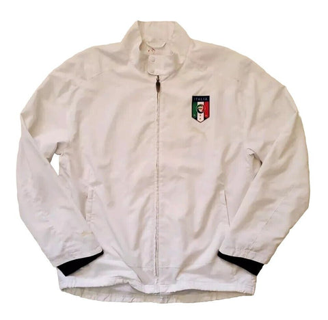 PUMA ITALY ITALIA JACKET Fifa World Cup Brazil 2014 Mens XL White