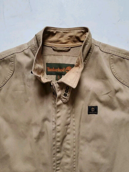 TIMBERLAND Harrington Jacket Coat Mens XL Camel Cotton Canvas