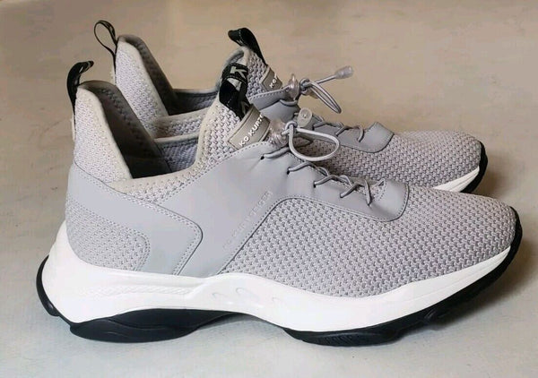 KURT GEIGER Trainers Kaker Mesh Mens Uk 10.5 Eu 45 Grey White