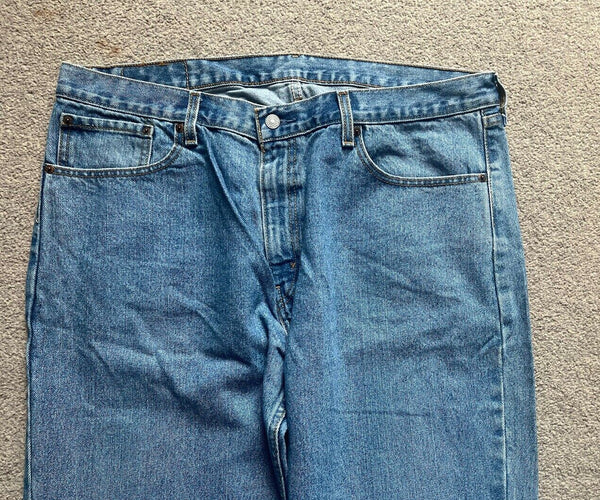 LEVIS 753 Jeans Mens W 38 L 30 vintage blue denim red tab regular fit A139