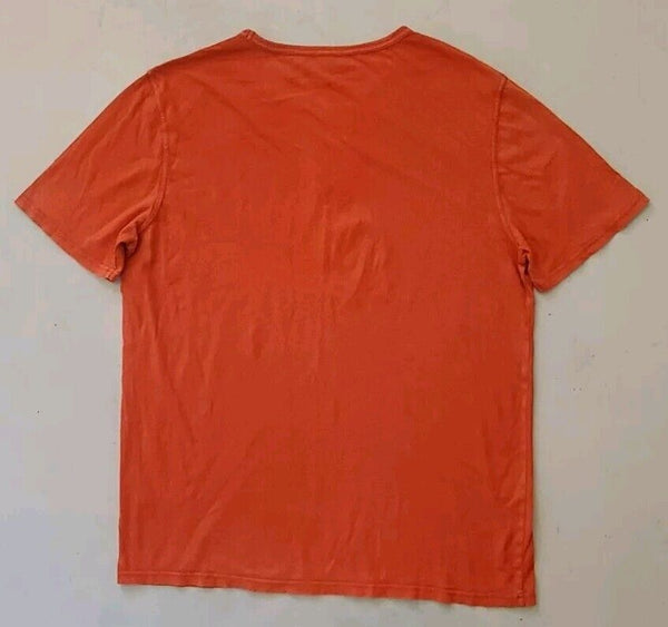 HUGO BOSS T Shirt Tshirt Mens XXL Casual Fit Burnt Orange Cotton