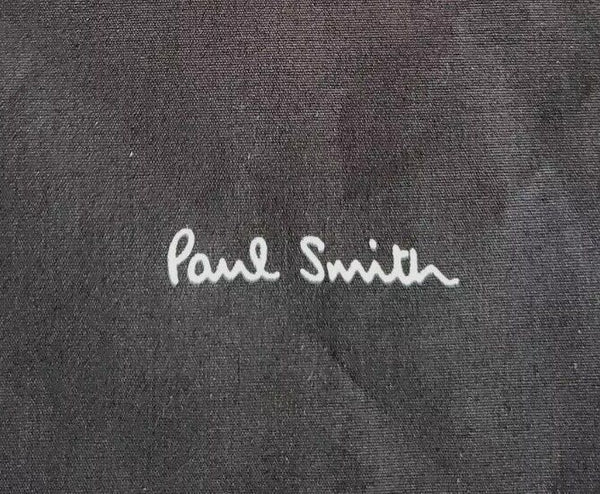 PAUL SMITH Dust bag for Shoes Handbags Black Cotton - New Unused