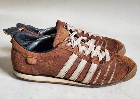 Adidas Chile 62 Mens Uk 9 Eu 43 Tan Suede Cream Ticalore Gum Soles