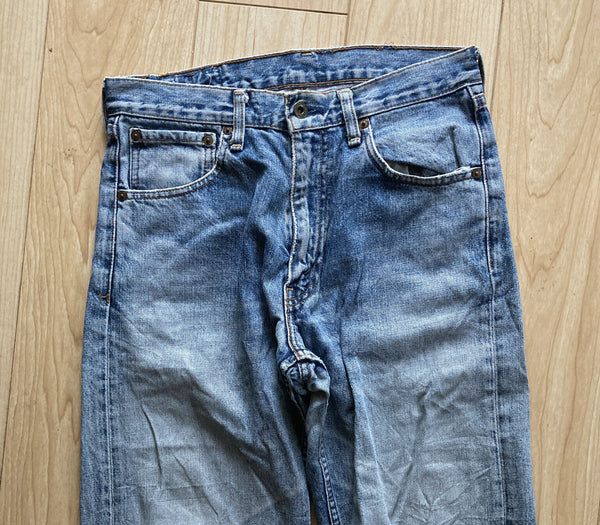 LEVIS 503 Jeans Mens W 30 L 28 Vintage Blue Denim Red Tab Regular Fit No 131
