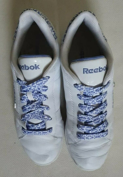 VINTAGE REEBOK TRAINERS RB 810 Womens UK 5.5 EU 38.5 White Purple Leather