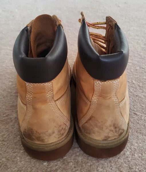 TIMBERLAND BOOTS Womens UK 4.5 EU 37.5 Classic 6 Inch Wheat Nubuck Leather