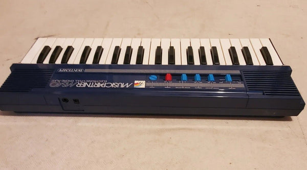 BONTEMPI MUSICPARTNER MS40 Keyboard Blue Vintage 1986 Boxed Fully Tested Mint