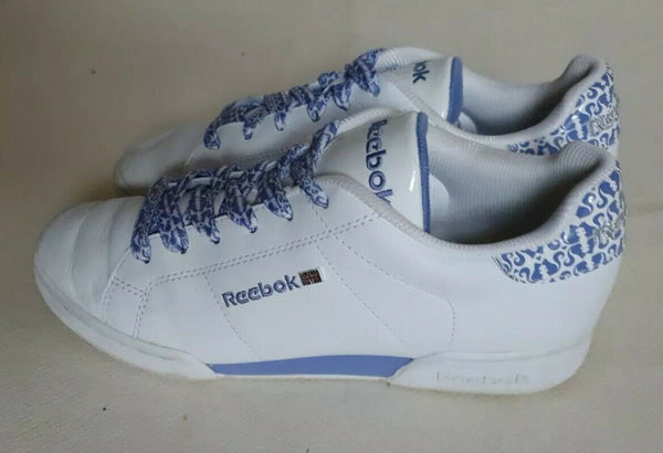 VINTAGE REEBOK TRAINERS RB 810 Womens UK 5.5 EU 38.5 White Purple Leather