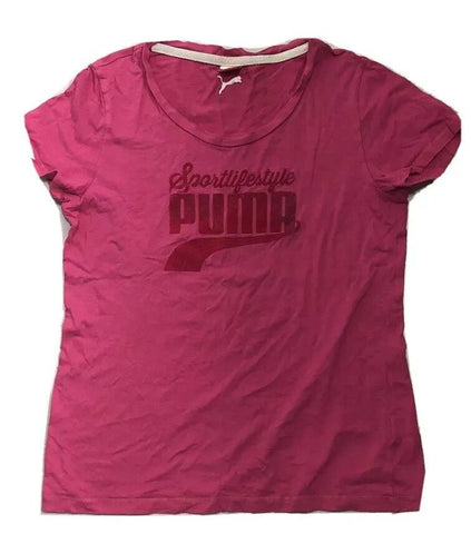 PUMA T Shirt Womens UK M 12 Pink