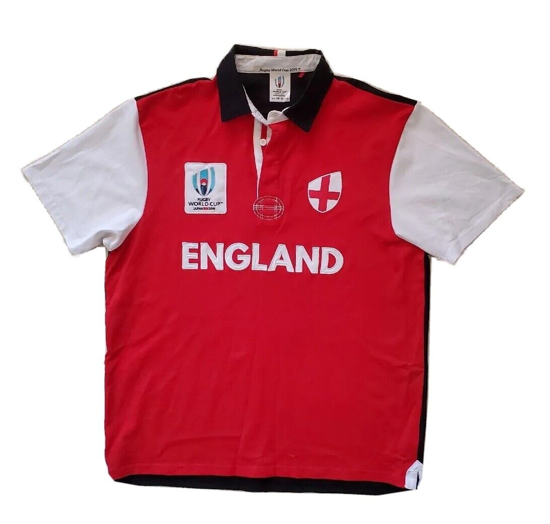 ENGLAND RUGBY Jersey Shirt Men XL Japan 2019 World Cup Away