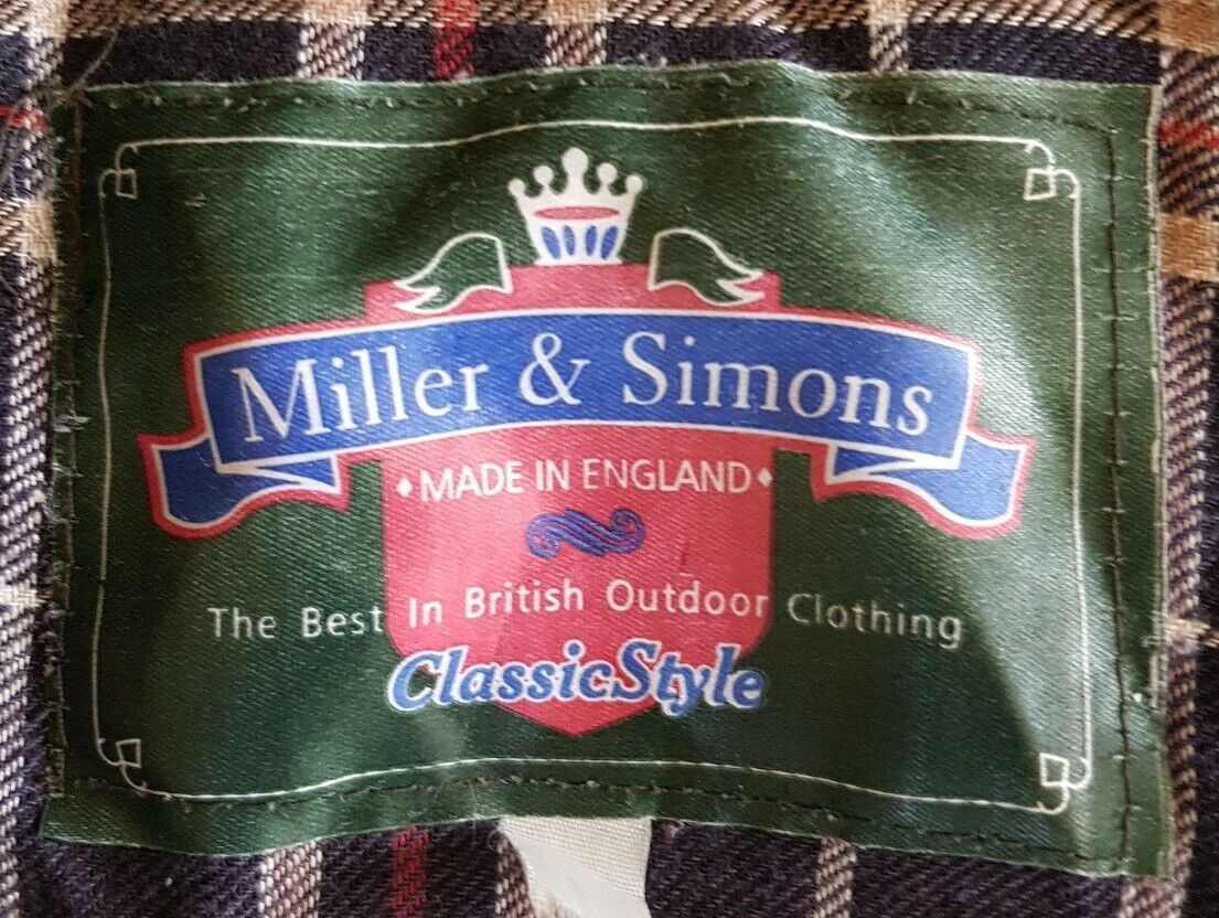 Miller and simons wax jacket on sale