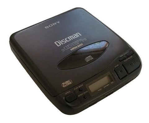 SONY DISCMAN D33 Compact CD Player No Charger - Untested Spares Repair Parts