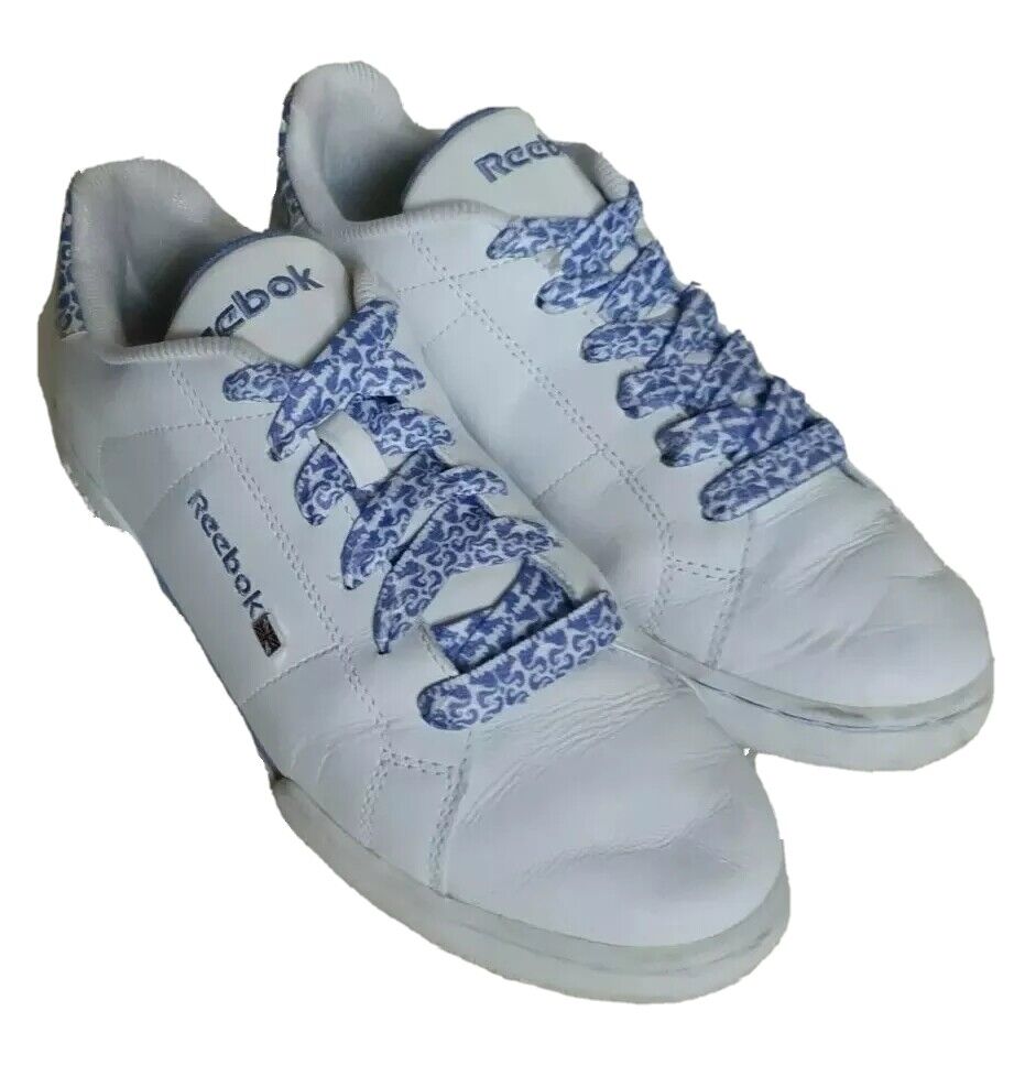 VINTAGE REEBOK TRAINERS RB 810 Womens UK 5.5 EU 38.5 White Purple Leather